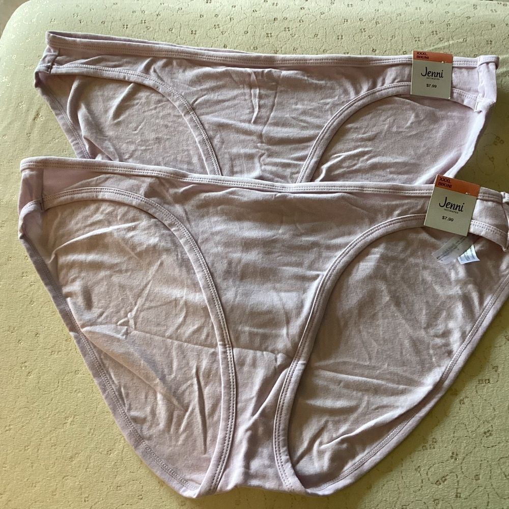 NWT. Jenni, a Macy’s Brand, Women’s Size XXXL bikini panties set of 2